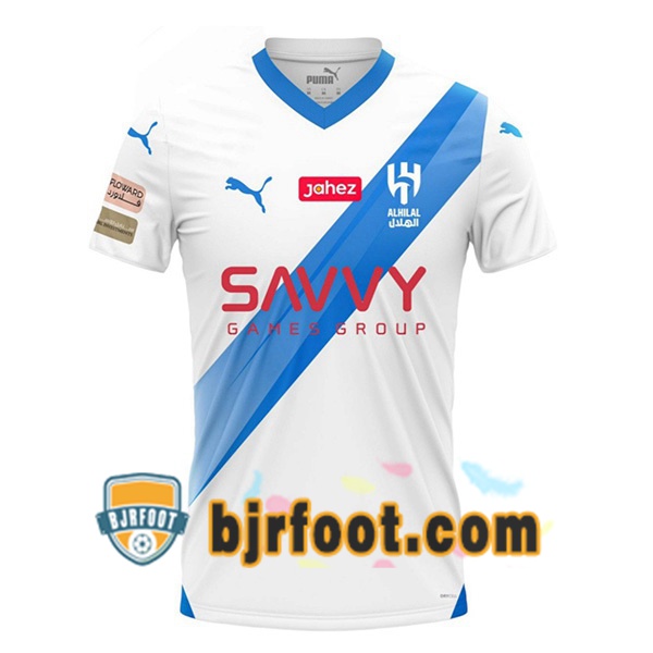 Maillot De Foot Al Hilal Fc Exterieur Blanc